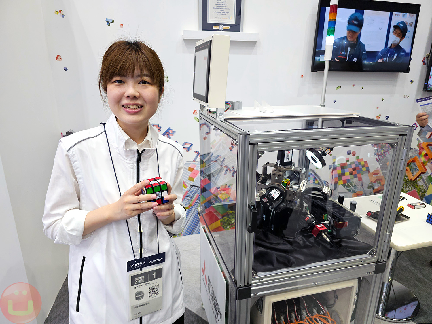 Mitsubishi Electric TOKUFASTbot: World’s Fastest Puzzle Cube-Solving Robot